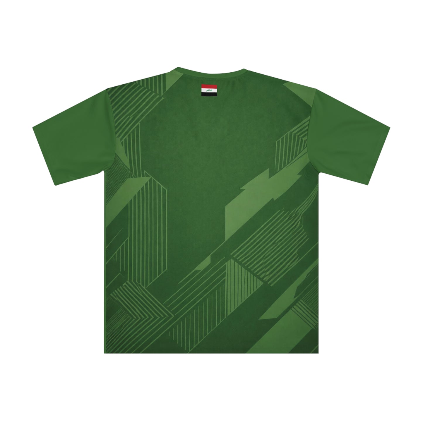 Classic Iraq Soccer Jersey Tee - Green