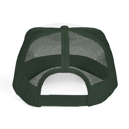 Iraq Flag Trucker Cap — Mesh Back Hat with Iraq Map and Arabic Script