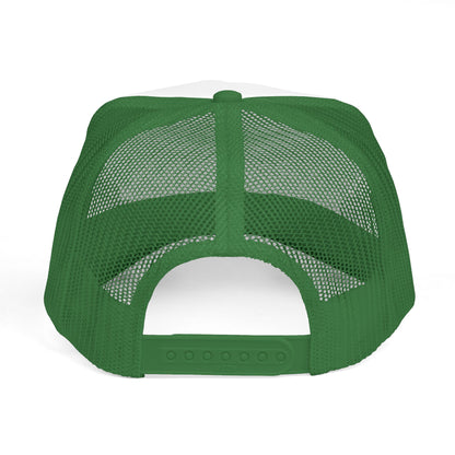 Iraq Flag Trucker Cap — Mesh Back Hat with Iraq Map and Arabic Script
