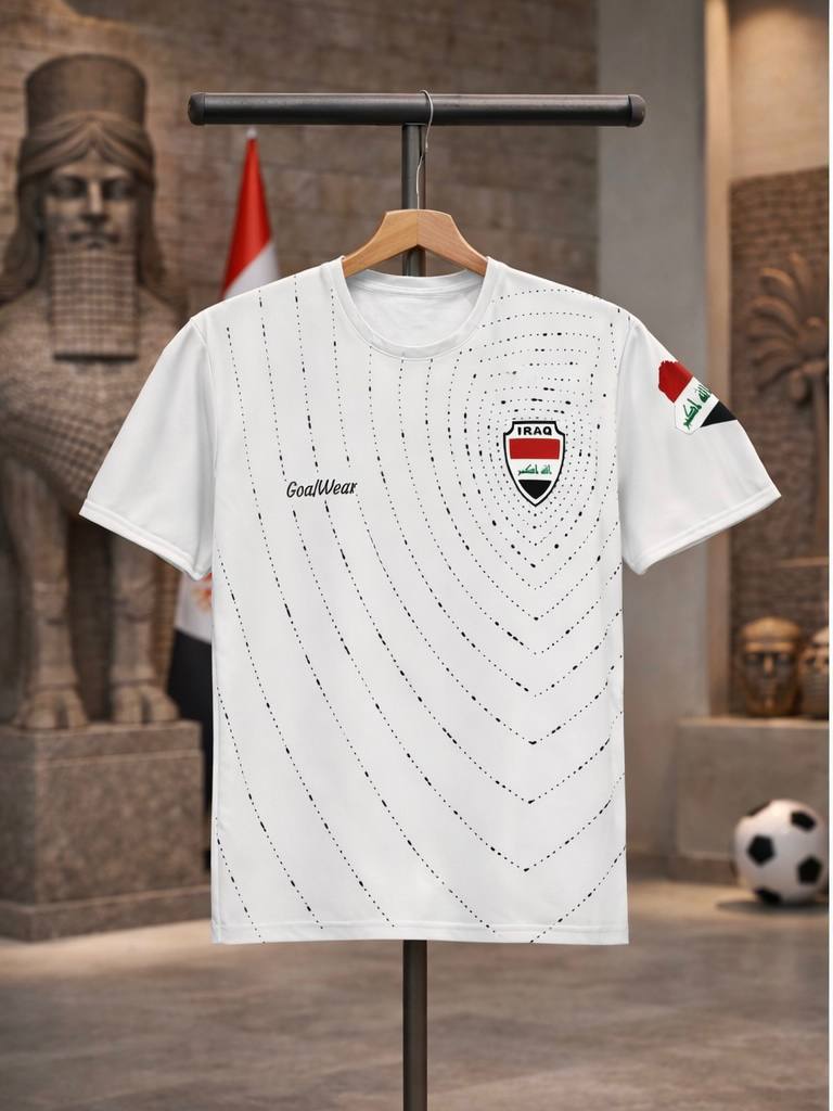 Iraq Soccer Jersey — Aymen18 Men's T‑Shirt (Copy)
