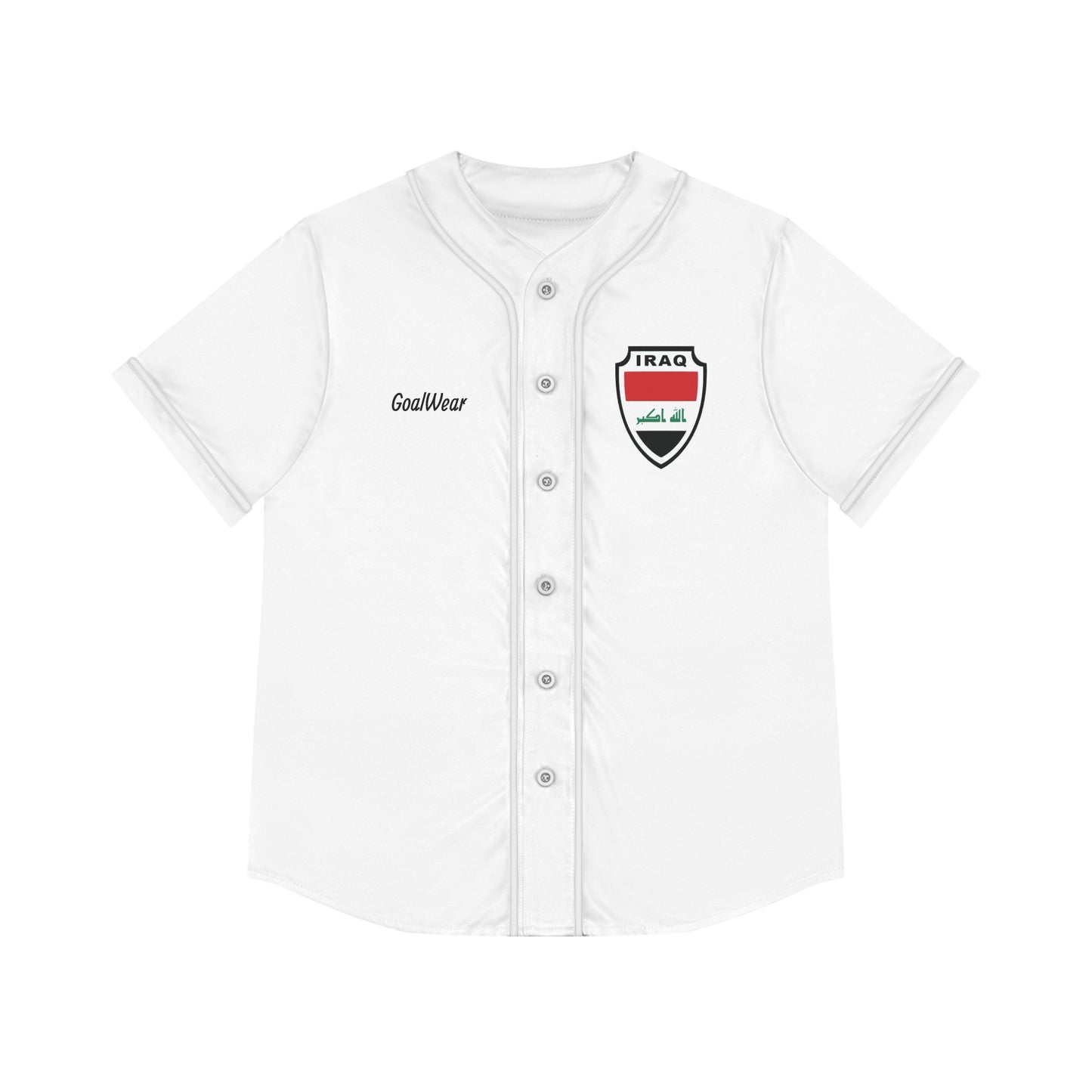 Iraq Crest Women’s Jersey — Patriotic Soccer-Style Club Shirt