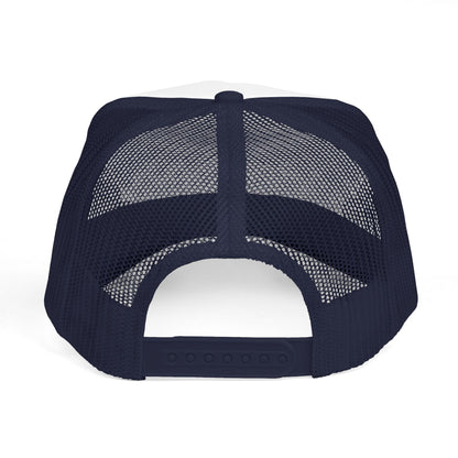 Iraq Flag Trucker Cap — Mesh Back Hat with Iraq Map and Arabic Script