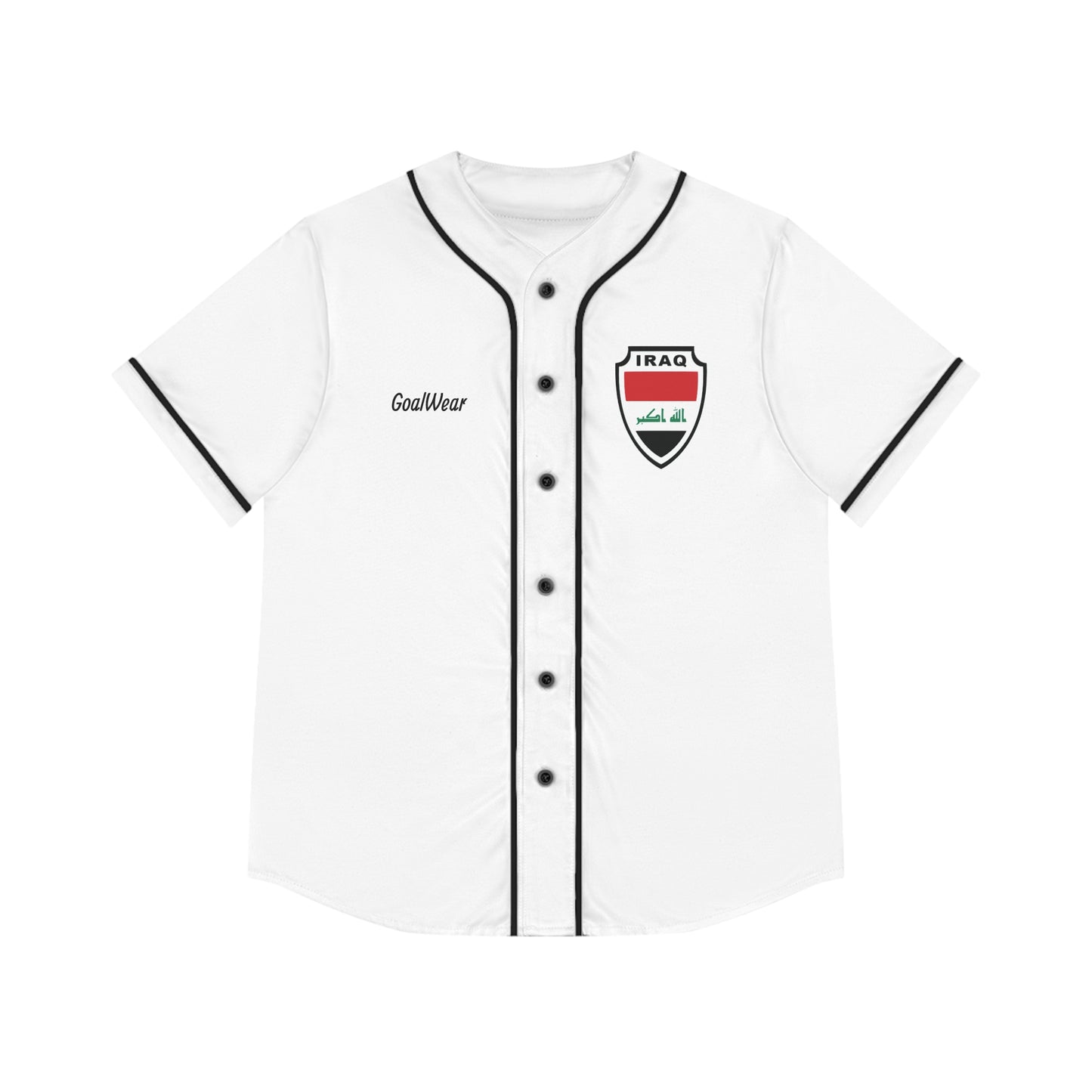 Iraq Crest Women’s Jersey — Patriotic Soccer-Style Club Shirt
