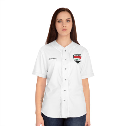 Iraq Crest Women’s Jersey — Patriotic Soccer-Style Club Shirt